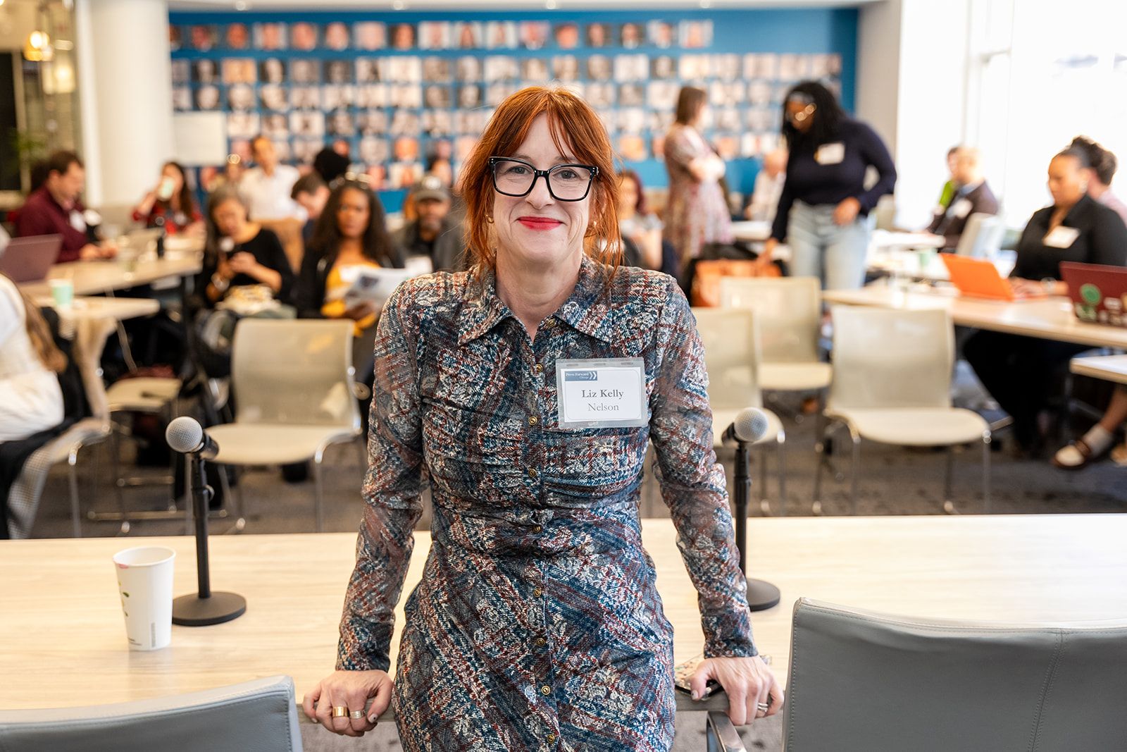 Liz Kelly Nelson at Press Forward Chicago